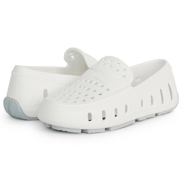 Floafers “Prodigy Driver” size C7 in Bright White / Harbor Mist Gray - Picture 1 of 5